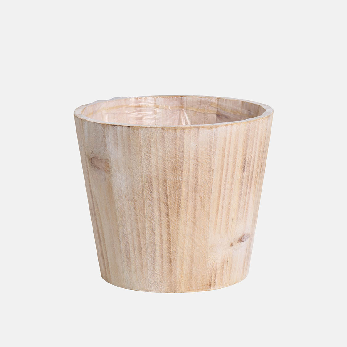 25256319 POT WOOD LISO - Imagen 1