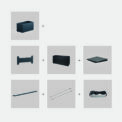 METAL PLANTER 50 KIT