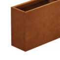 CORTEN STEEL PLANTER DIVIDER – Image 6