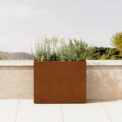 CORTEN STEEL PLANTER DIVIDER – Image 3
