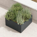 METAL PLANTER LOW CUBE – Image 4