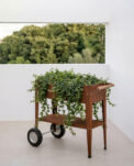 URBAN GARDEN TROLLEY CORTEN – Image 2
