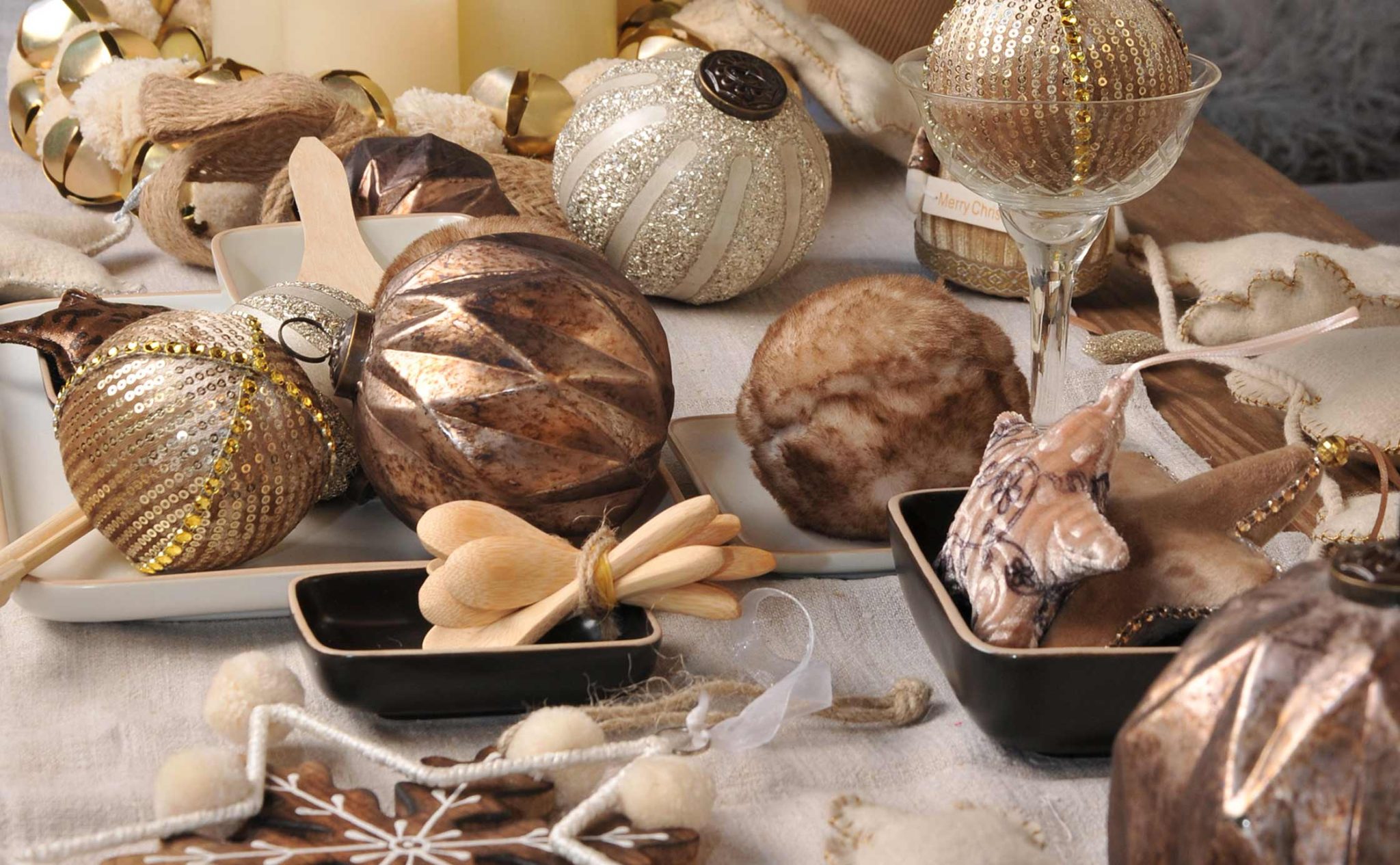 Artículos decorativos de Navidad